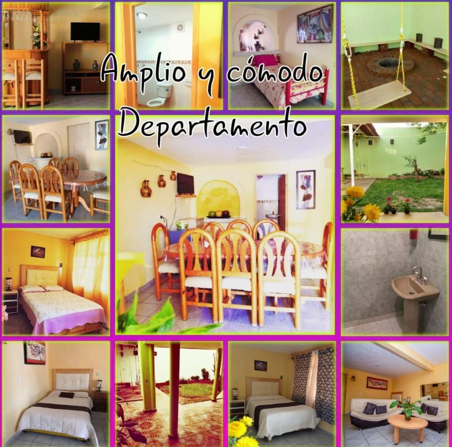 El paraíso de Zacatlán Departamento planta baja, 11 pax Exterior foto